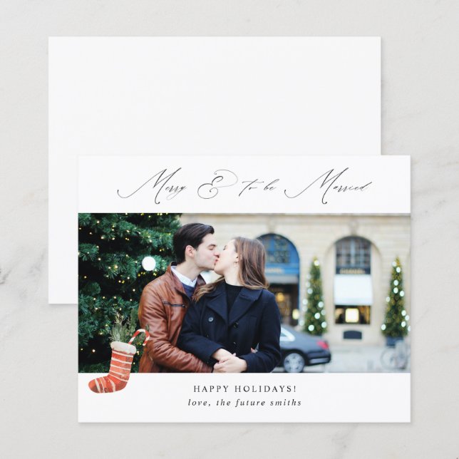 Budget Pano Merry & to be Verheiratet w Strumpf Fo (Vorne/Hinten)