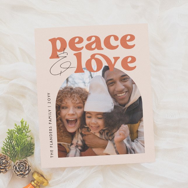 Budget Peace & Liebe Retro Arch Foto (Von Creator hochgeladen)