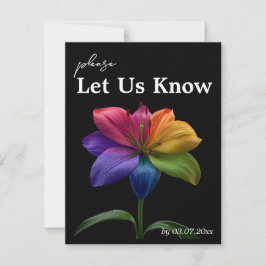 🌈 Budget Petals & Pride: DJ Edition RSVP Karte