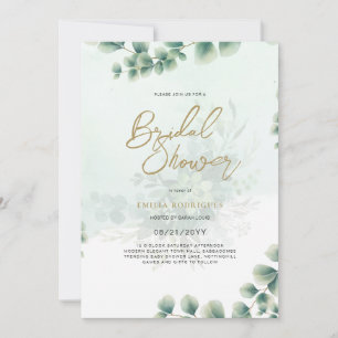 Budget Photo Nuptiale Douche Invitation Feuille Ru