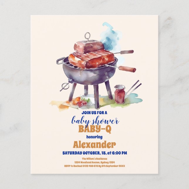 Budget Picnic Cloud Baby Q Babydusche (Vorderseite)