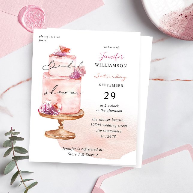 Budget Pink Cake Brautparty w Pink (Von Creator hochgeladen)