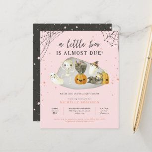 Budget Pink ein wenig Boo Halloween Babydusche
