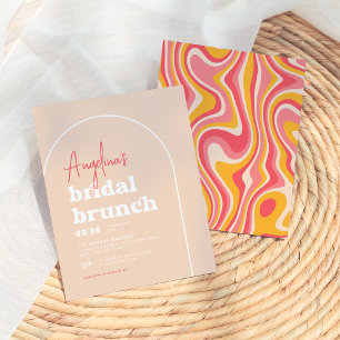 Budget Pink Hippie Boho Arch Brunch Brautparty