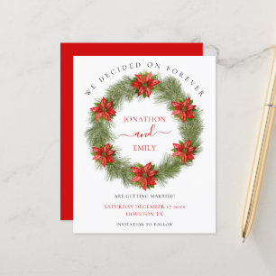 Budget Poinsettia Weihnachten Hochzeit Speichern S