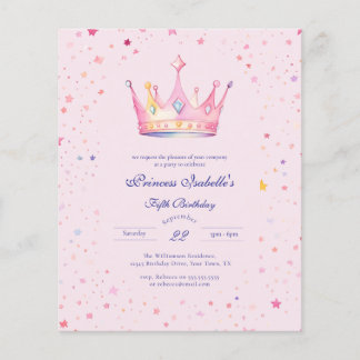 Budget Princess Crown Fairytale 5. Geburtstag