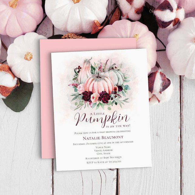 Budget Pumpkin Girl Baby Shower (Von Creator hochgeladen)