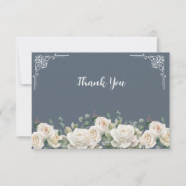 Budget Purple Florals Bridgerton Bridal Shower Dankeskarte