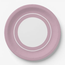Budget Purple Florals Bridgerton Bridal Shower Pappteller