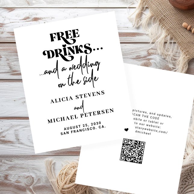 Budget-QR-Code für eine unverbindliche Hochzeit -  (Von Creator hochgeladen)