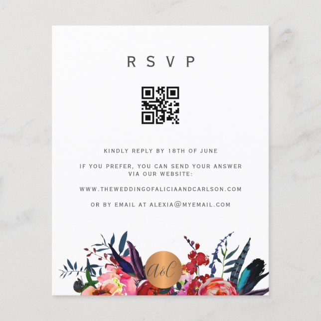 Budget QR CODE UAWG Flyer (Vorne)