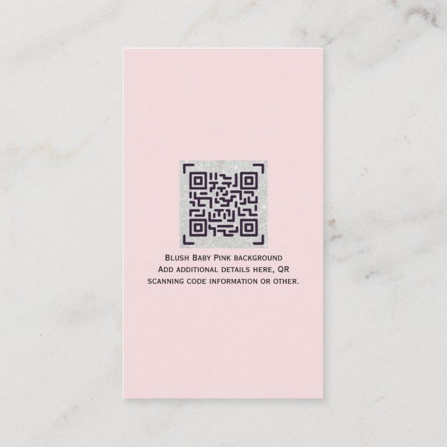 Budget QR Code Website UAWG Hotel Wedding Details Begleitkarte (Rückseite)