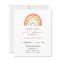 Budget Rainbow Baby Dusche Niedlich Einfache Pfirs