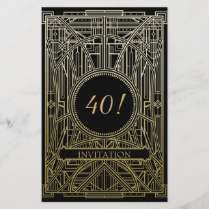 Budget Roaring 20er Kunst Großes