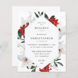 Budget Rote und weiße Weihnachtsfeiertage Party