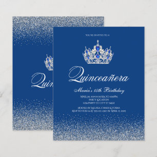 Budget Royal Blue Quinceanera