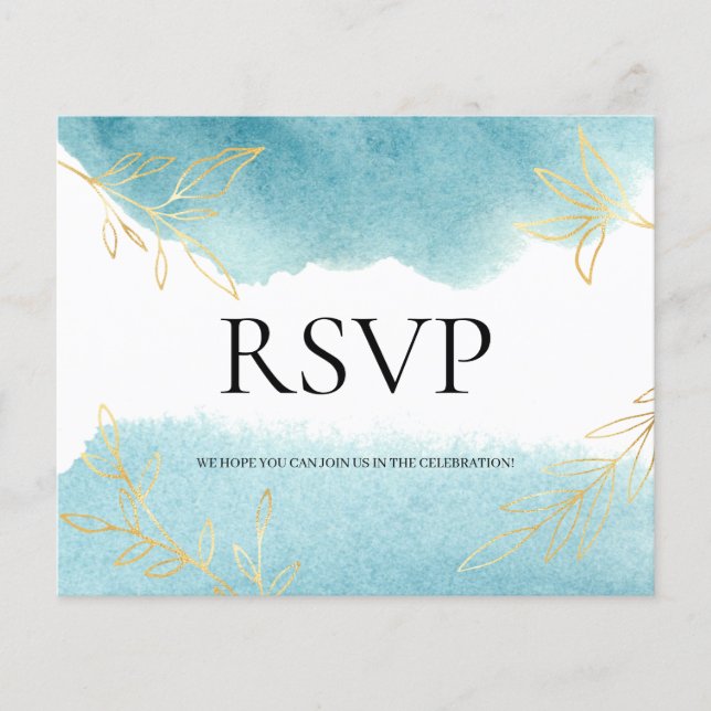 BUDGET/ RSVP Card-Flyer. Flyer (Vorne)