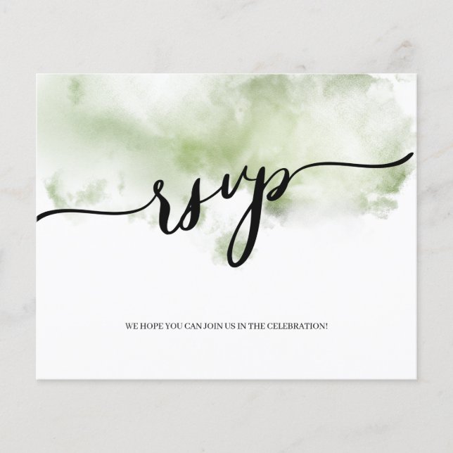 BUDGET/ RSVP Card-Flyer. Flyer (Vorne)