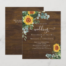 BUDGET Russe tournesol Eucalyptus Mariage Feuille