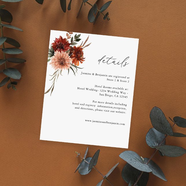 Budget Rustic Earth Florals Flyer (Von Creator hochgeladen)