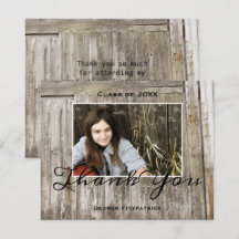 Budget Rustic High School Abschluss Vielen Dank