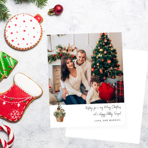 Budget Rustikaler Weihnachtsbaum V Note Foto