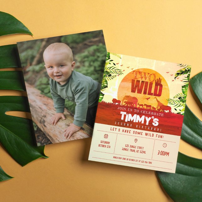 Budget Safari Animals Zwei Wildtiere Geburtstag (Von Creator hochgeladen)