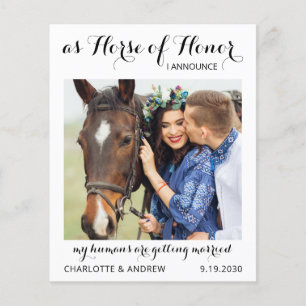 Budget Save the Date Foto Hochzeit