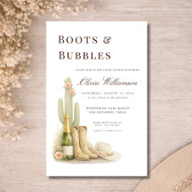 Budget Schuhe & Blasen Western Baby Shower