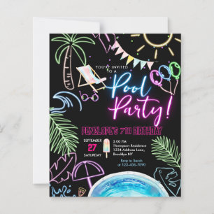 BUDGET Schwarze Nebel Glow Wasserfarbe Pool Geburt