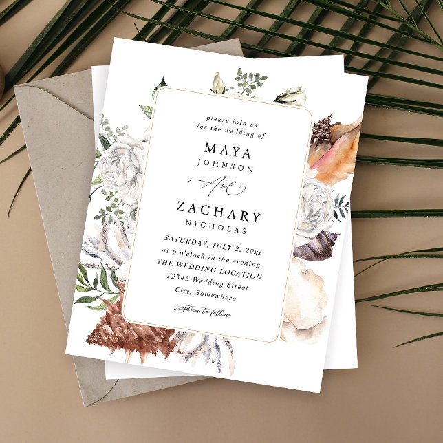 Budget Seashells & White Floral Wedding (Von Creator hochgeladen)