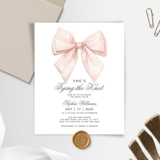 Budget Sie bindet das Brautparty des Knotens (Von Creator hochgeladen)