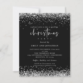 Budget Silver Glitzer Weihnachtsfeiertag Party Sch