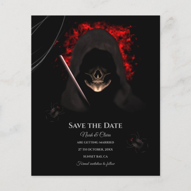 Budget Skull dunkelmooody gothic halloweded (Vorderseite)