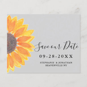 Budget Sonnenblumen Hochzeit Grau Rettete unsere D