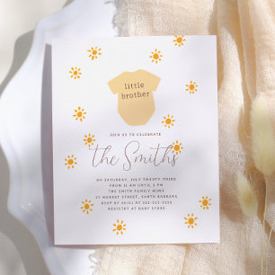 Budget Sonnenschein Kleiner Bruder Boho Baby Showe