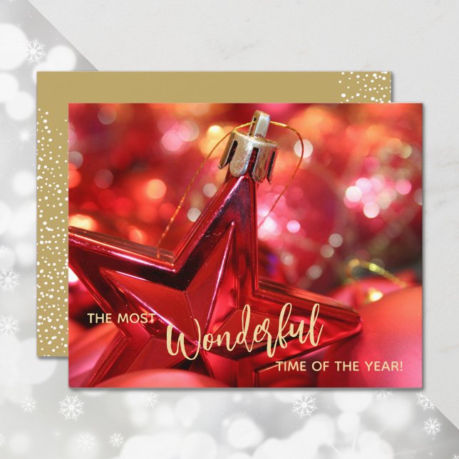 Budget Star Weihnachtsschmuck Weihnachtskarte (Von Creator hochgeladen)