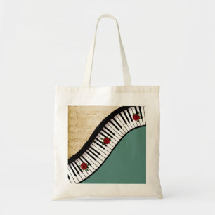 Budget Tasche Klavier-Schlüssel, natürlicher Gri