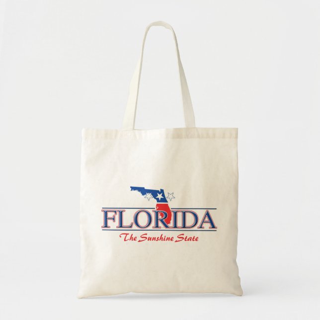Budget-Taschen-Tasche Floridas patriotische Tragetasche (Vorne)