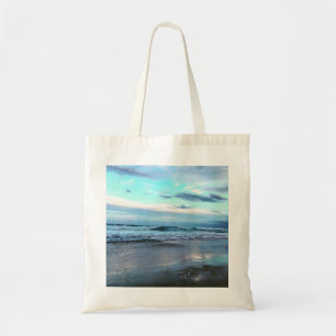 Budget-Taschen-Taschen-Ozean-Sonnenuntergang Tragetasche