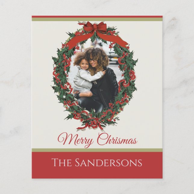 Budget Traditionelle Feiertage Foto Weihnachten (Vorderseite)