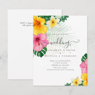 BUDGET Tropical Paradise Beach Wedding Florals