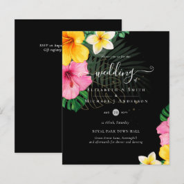 BUDGET Tropical Paradise Beach Wedding Florals