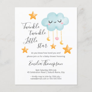 Budget Twinkle Twinkle Little Star Baby Dusche