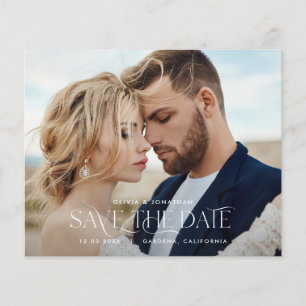 Budget-Typografie moderne Hochzeitsfotografie Flyer