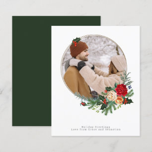 BUDGET Urlaub Winter Botanisches Foto Personalisie