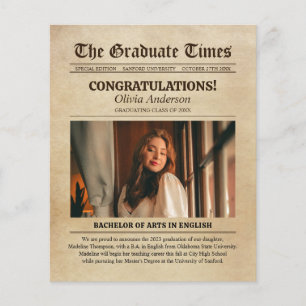 BUDGET Vintage Zeitung Foto Abschluss