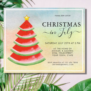 Budget-Wassermelone-Christmas-in-July-Party-Einlad