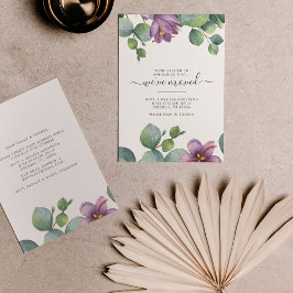 Budget We’ve Moved Eucalyptus Greenery Moving