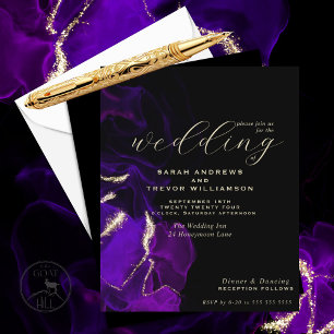 Budget Wedding Amethyst Lila Alkoholtinte
